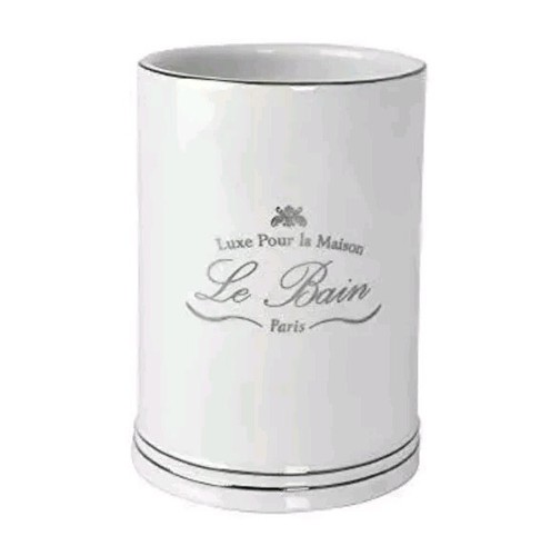 Genuine Kassatex Porcelain ALB-T-W Le Bain Tumbler New In Box *Real* - Picture 3 of 6