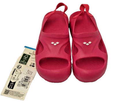 Neu mit Etikett Arena Kinder Badeschuhe Fuchsia Bright Pink Größe 26 2.Wahl #