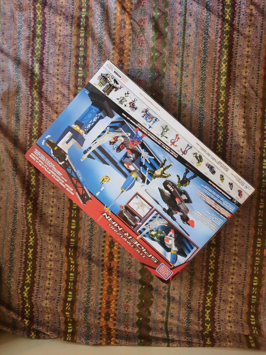SEALED Mega Bloks SPIDER-MAN Oscorp Tower Set 91351 New In