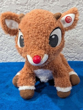 Hallmark Rudolph Interactive Story Buddy Plush Reindeer Christmas - Working Cond