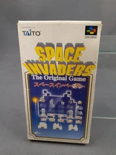 NINTENDO SUPER FAMICOM SFC Space Invaders Japanese Version Boxed