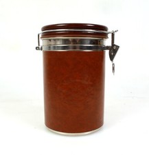 Don Diego Cigar Humidor Leather Wrapped Can