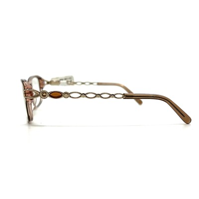 Splendor SP 3005 LBR Brown Round Full Rim Eyeglasses Frame  display picture 1