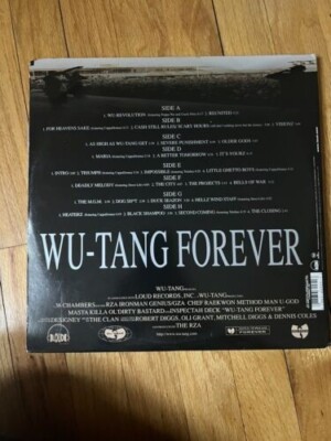 US版 WU-TANG CLAN WU-TANG FOREVER 4LPレコード wutang-forever-blackvinyl-