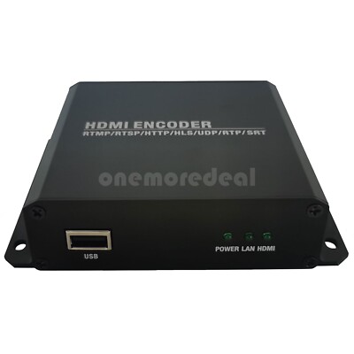4K HDMI-compatible Loop Out Encoder USB Camera Live Streaming Device 4CH Encoder