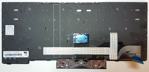 Single Key & Hinge Lenovo ThinkPad T480S E480 US Keyboard 01YP240 SN20P32754 - Picture 4 of 26