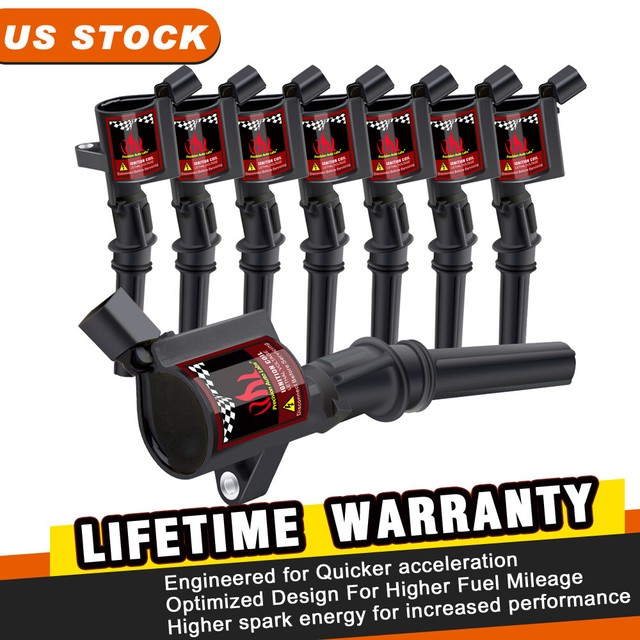 Ignition Coils Pack 8 For Ford F150 Expedition 20002004 & 9811 Crown