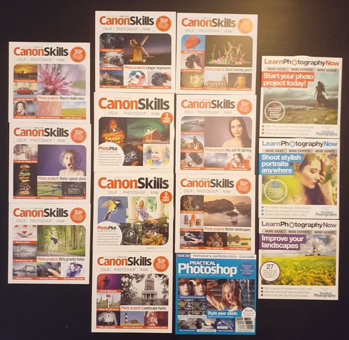 CanonSkills CD's Photography Projects and Tutorials for Canon Cameras CanonPlus