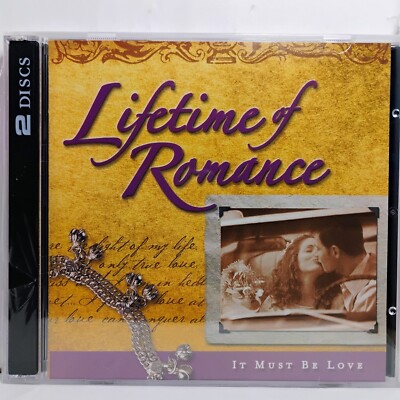 LIFETIME of ROMANCE - It Must Be Love - (2 CDs 2004 TIME LIFE) New/Sealed VTG