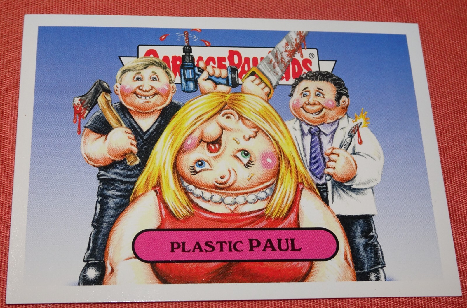 SET of 12 GARBAGE PAIL KIDS GPK REALITY TV SERIES STICKER 2016 complete B SERIES