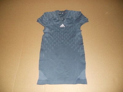 New ADIDAS Prime Knit Hype Gray Football Jersey Mens Sz M !