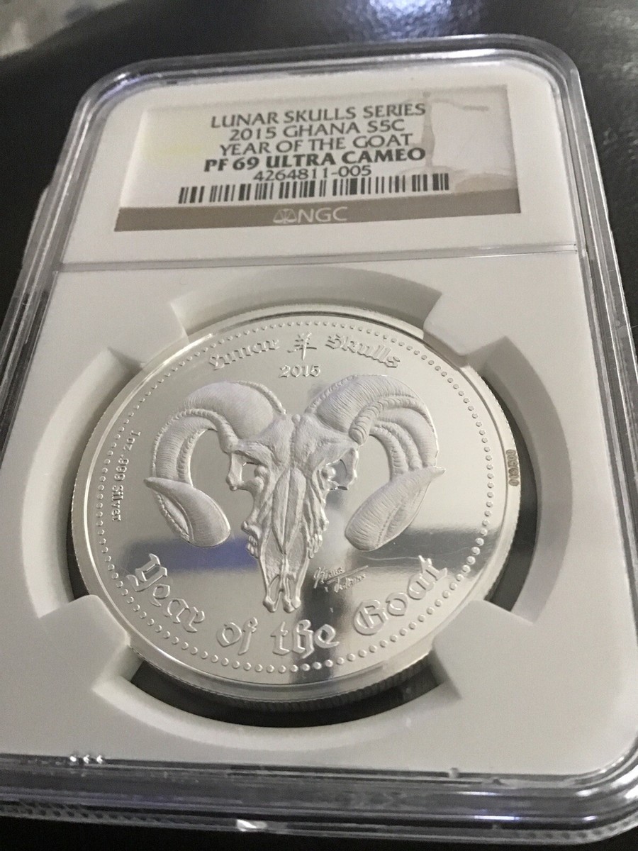 2015 Lunar Skull Series ,Year Of The Goat #18of 500 Serial # On
