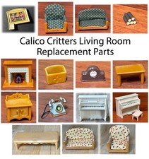 Vtg Calico Critters Living Room Lot Replaceme...