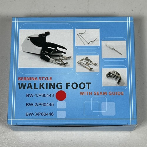 Bernina Style Walking Foot with Seam Guide BW1 / P60443 for Sewing
