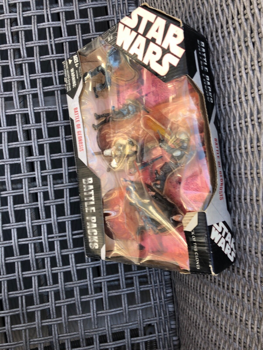STAR WARS BATTLE of GEONOSIS 5 Battle PACK Attack of Clones STAR WARS BATTLE of GEONOSIS 5 Battle PACK Attack of Clones