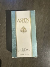 ASPEN For Women 1 Oz/29.5 ML Cologne Spray. Vintage & Rare & HTF.