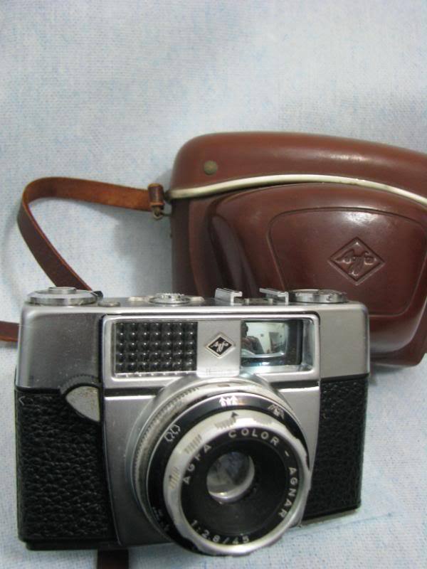 AGFA CAMERA with AGFA COLOR AGNAR 1:2.8/45 LENS + CASE | eBay