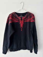 Marcelo Burlon Icon Wings Mens Crewneck Pullover Size M