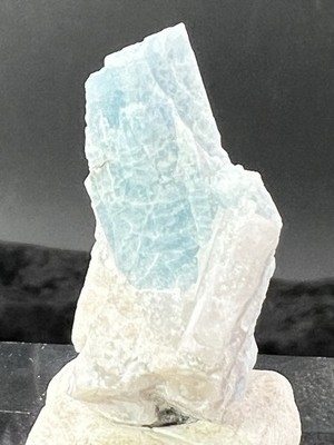 Aquamarine Crystal in Matrix from Yaqui Hill Mine, Aconchi, Sonora, Mex. 10 g.