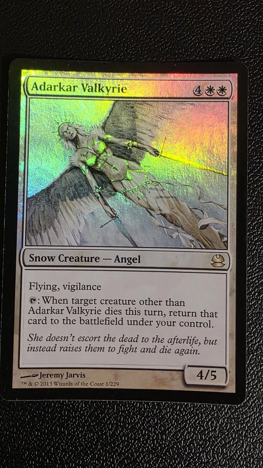 Adarkar Valkyrie Coldsnap Foil NM - Image 4 of 4