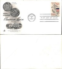 FDC Golden Anniversary American Legion 1919-1969 Washington First Day Cover