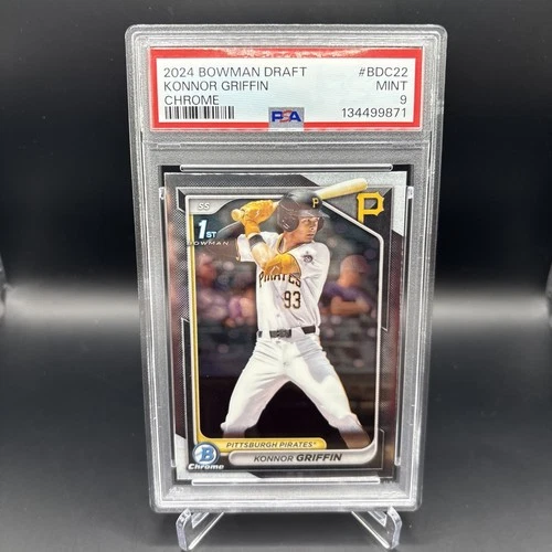 2024 Bowman Draft - Chrome Konnor Griffin #BDC-22 PSA 9