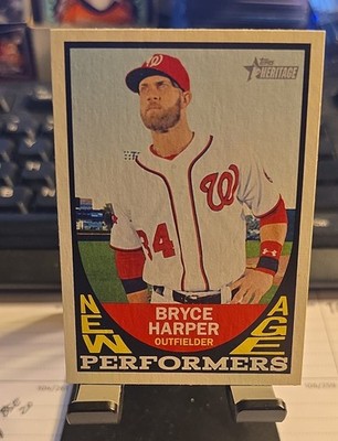 2016 Topps Heritage - New Age Performers Bryce Harper #NAP-BH