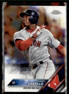 2016 Topps Chrome Rusney Castillo Boston Red Sox #127