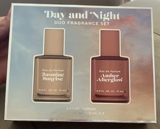 Day and Night Eau de Parfum Duo Set Jasmine Sunrise Amber Afterglow 15ml each