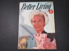 Better Living magazine April 1953 Easter spring fashion home crafts recipes