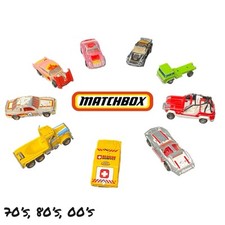 Mix Lot of 9 VTG Die Cast Toy Cars - Matchbox Majorette Yatming 70  s 80  s 2000s