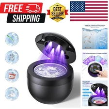 Retainer Cleaner, 45kHz Ultrasonic Retainer Cleaner Machine for Dental Applia...