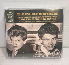 The Everly Brothers Five Classic Albums 2012 CD Real Gone 4 Disc Edition 94 Trax