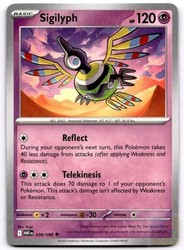 Sigilyph 038/086 Scarlet & Violet: White Flare Uncommon