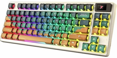 MSI - FORGEGK600M - MSI FORGE GK600 TKL WIRELESS MARS Gaming Keyboard -