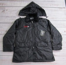 NWT Tact Squad Black Security Parka Removable Hood Advance Auto Parts Employee M