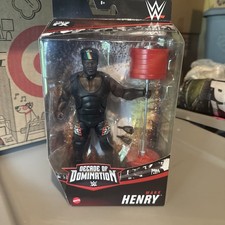 Figura de lucha libre WWE Mattel Elite - Mark Henry década de dominación muy rara
