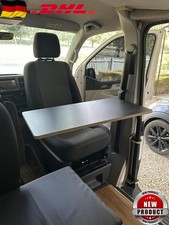 Swing-Out Tisch Komplettset aus Birke für VW T5 T6 T6.1 Transporter