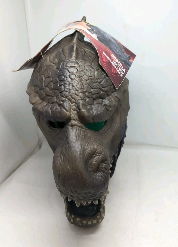 Rubie's Godzilla Adult Mask Toho Warner Bros. #4316 NEW With Tag 2015 - Image 2 of 4