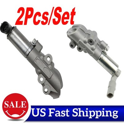 2Pc Exhaust/Intake Variable Valve Timing Solenoid for Hyundai Genesis Kia Sedona