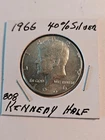 1966 Kennedy 40% Silver Half Dollar FINE ITEM SET SHIPPING # 808