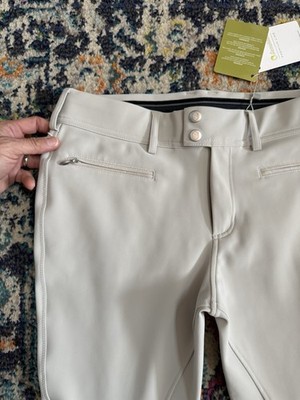 Samshield Women's Clotilde Knee Patch Breeches Beige Size 30 Womens
