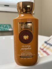 Bath Body Works GLAZED PUMPKIN Body Lotion 8 Fl Oz NEW