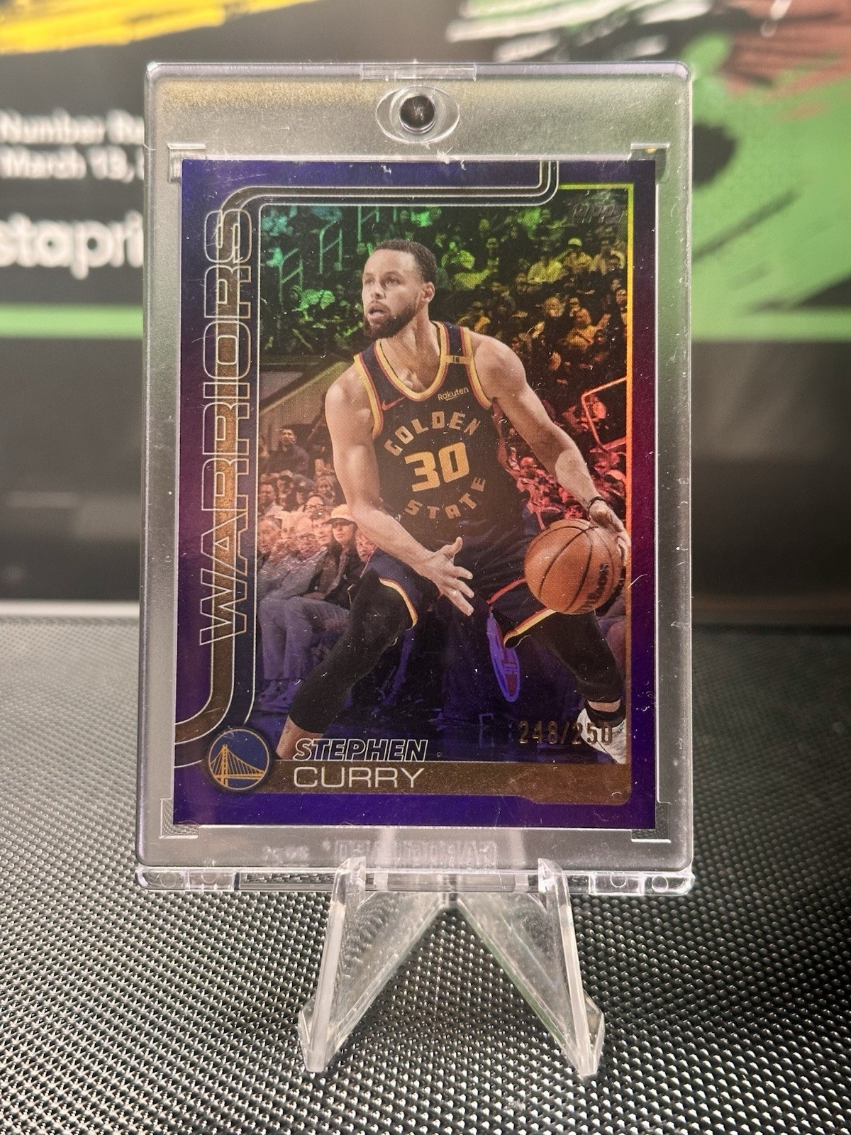 2025-26 Topps - Stephen Curry #135 Purple Rainbow /250