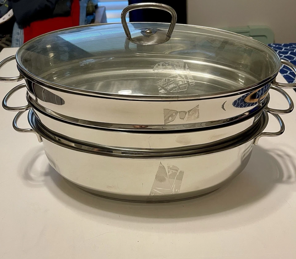 Heavy Duty Stainless Steel Multi-Baker T304 Roaster Cookware  Pot - Image 2 of 4