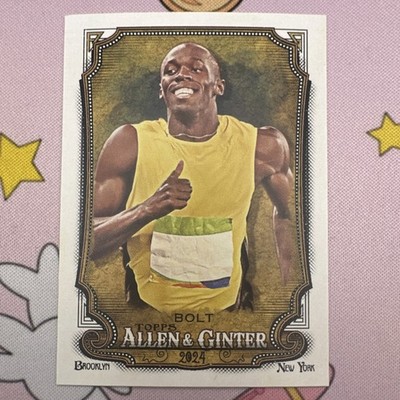 Topps 2024 Allen & Ginter Usain Bolt #208 Track & Field Sports Trading Card