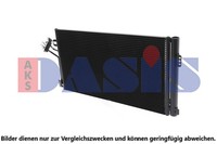 AKS Dasis Kondensator Klimaanlage 122032N FüR Mercedes Vito Viano W639 Mixto Bus
