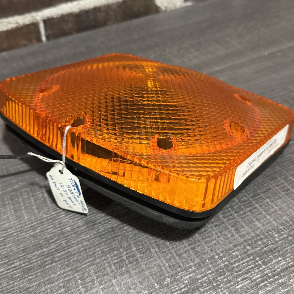 Whole Assembly Weldon 2010 Marker Lamp Light Signal Amber Orange