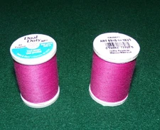 Dual Duty All Purpose Polyester Thread, 250 yards, Dark Rose (1830)