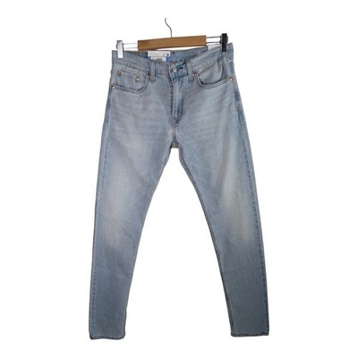 Herren Levis 512 Slim Taper W29 L32 Fit Stretch Denim Blue Jeans Stone Wash Blau 